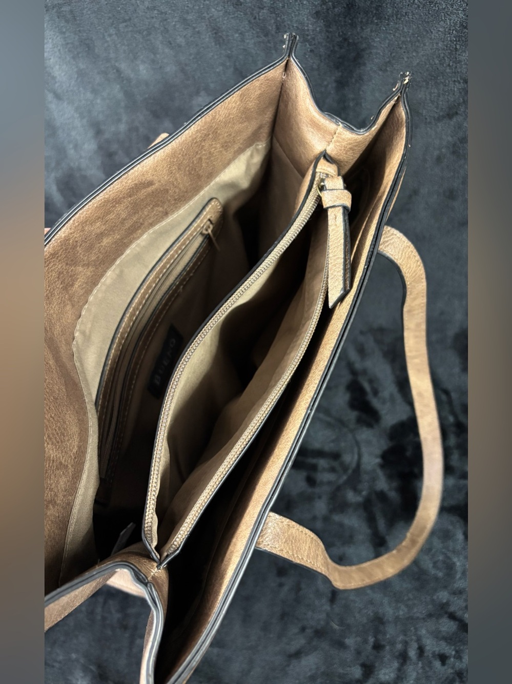 Bueno Tan Faux Leather Tote Bag - Picture 10 of 10